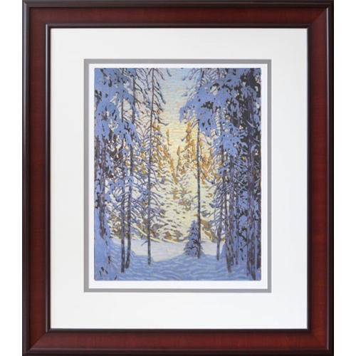 Lawren Harris "Winter Wonderland" Groupe de sept Art Print - Encadré Éd ltd