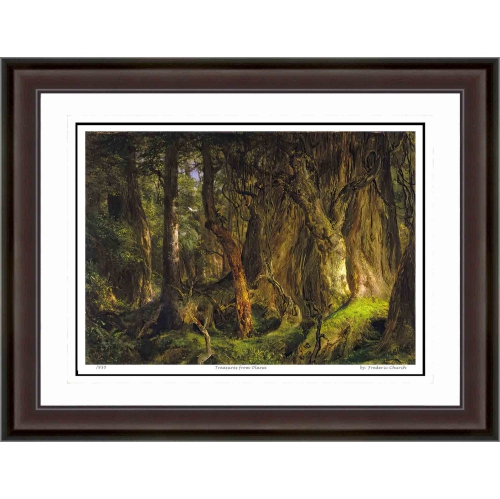 AUTOGRAPH AUTHENTIC  Frederic Church "treasures From Olana"