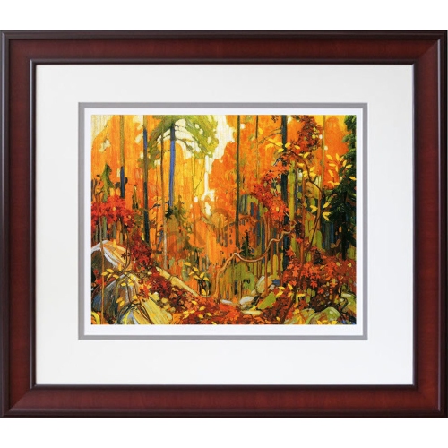 Tom Thomson "Autumn's Garland" Group Of Seven Art Print - Encadré Éd ltd