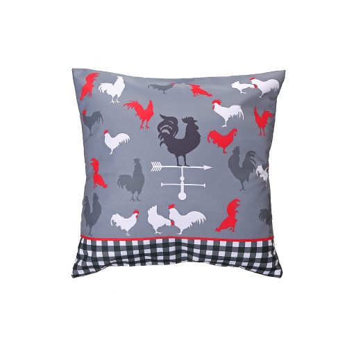 Polyester Digital Print Cushion (18 X 18) - Set of 2
