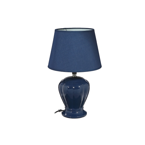 Ceramic Table Lamp With Shade 14.6"