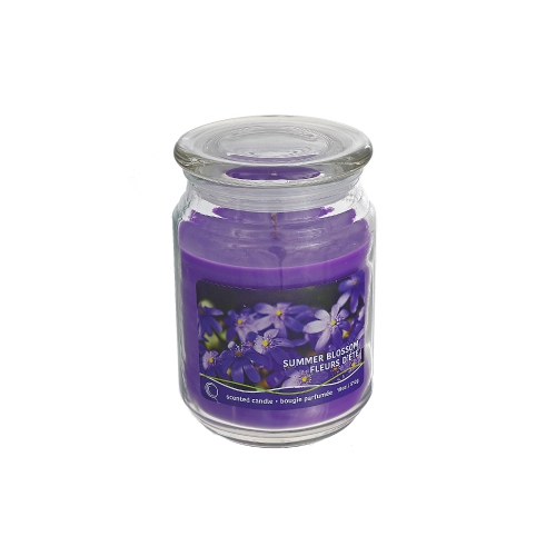 18 Oz Scented Jar With Glass Lid - Set of 2