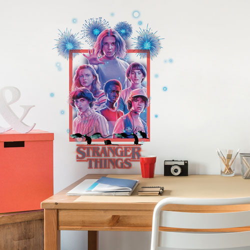 Décalcomanies murales géantes de Stranger Things de RoomMates