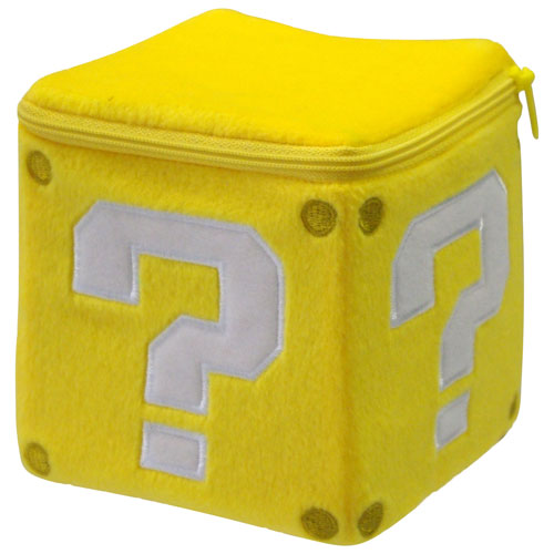 Little Buddies Super Mario Bros Coin Box Plush