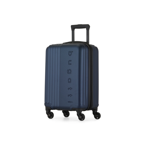 Bugatti - The Classic Hardside Carry-on Luggage with Spinner Wheels - Navy