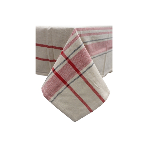 French Border Tablecloth (Taupe)