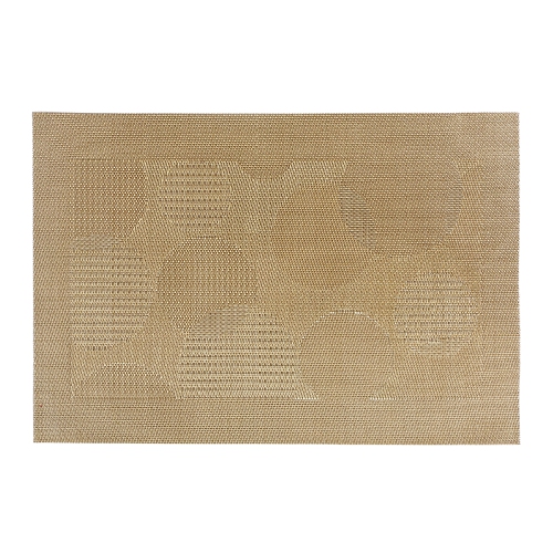 Vinyl Placemat (Bubbles) (Gold) Set of 12 Best Buy Canada