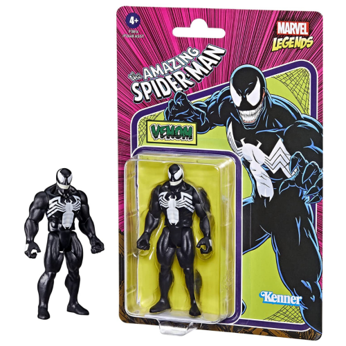 HASBRO  Marvel Legends Series 3.75-Inch Retro 375 Collection Venom Action Figure Toy Love this action figure great Spider-Man collectible