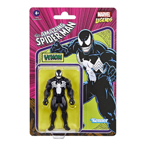 Hasbro Marvel Legends Series 3.75-inch Retro 375 Collection Venom Action Figure Toy