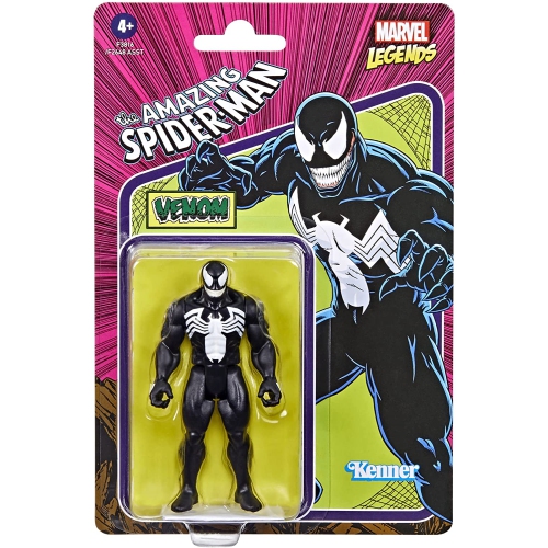 Hasbro Marvel Legends Series 3.75-inch Retro 375 Collection Venom Action Figure Toy