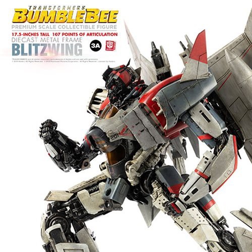Transformers Bumblebee Movie Blitzwing Premium Scale Action Figure