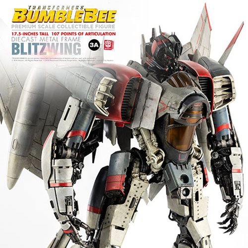 Transformers Bumblebee Movie Blitzwing Premium Scale Action Figure