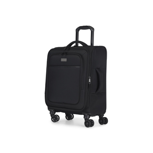 Bugatti -The Ultimate - Hardside Carry-on Luggage with Expansion - Black