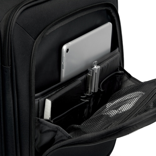 Bugatti -The Ultimate - Hardside Carry-on Luggage with Expansion - Black