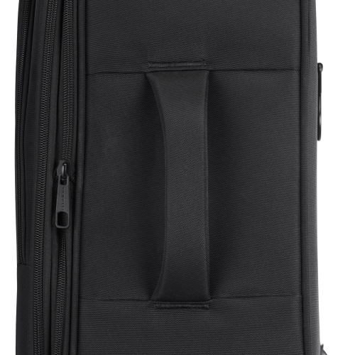 Bugatti -The Ultimate - Hardside Carry-on Luggage with Expansion - Black