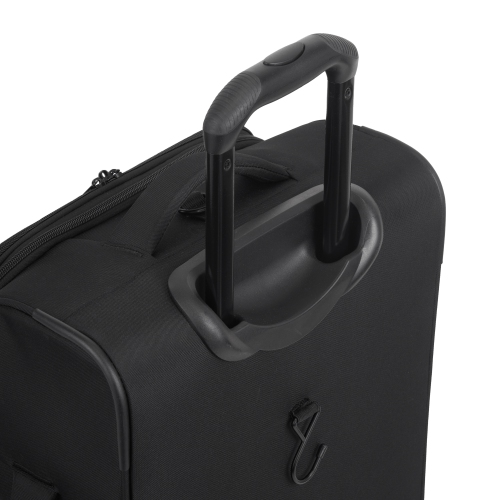 Bugatti -The Ultimate - Hardside Carry-on Luggage with Expansion - Black