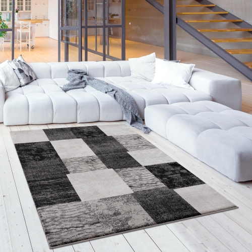 Rug Branch Contemporary Geometric Checkered Indoor Rug