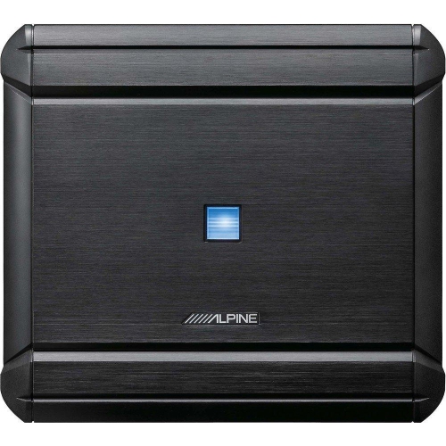 Refurbished-Alpine MRV-M500 Mono-block subwoofer amplifier — 500 watts RMS x 1 at 2 ohms