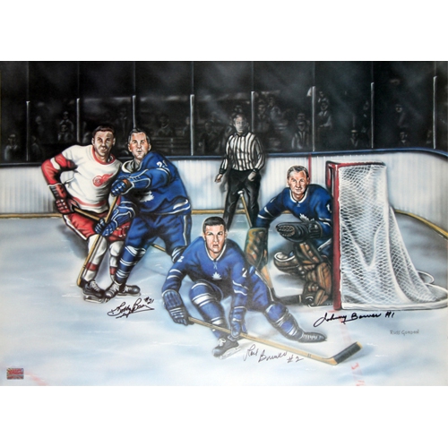 AUTOGRAPH AUTHENTIC  The Last Line Of Defence Signed: Baun, Brewer & Bower