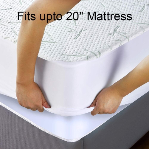Ultraflex CLASSIC- Orthopedic Luxury Gel Memory Foam, Eco-friendly Mattress- Waterproof Mattress Protector