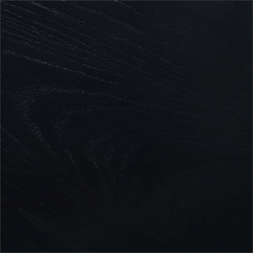 Summit Highboy TV Stand with Storage Cabinets and Shelves in Black Wood Finish