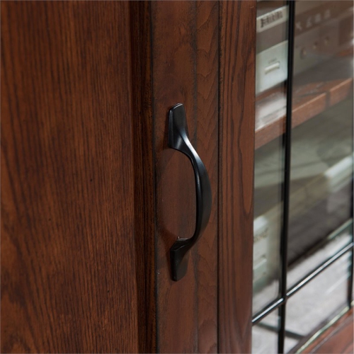 Bowery Hill 60" TV Stand in Burnished Oak
