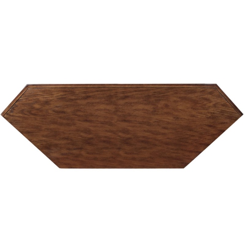 Bowery Hill 60" TV Stand in Burnished Oak