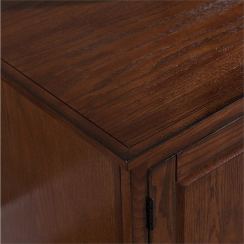 Bowery Hill 60" TV Stand in Burnished Oak