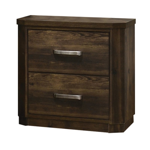 ACME FURNITURE Acme Elettra Nightstand In Antique Walnut