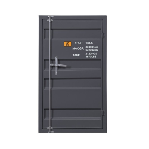 ACME Cargo Chest with 1 Door in Gunmetal