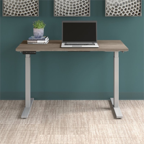 Move 60 Series 48W x 24D Adjustable Desk in Modern Hickory - Engineered Wood