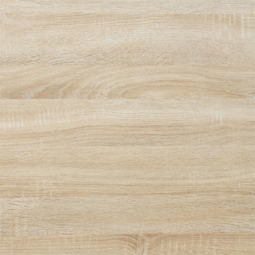 Convenience Concepts Designs2Go Double Trestle Desk in Natural Wood Finish