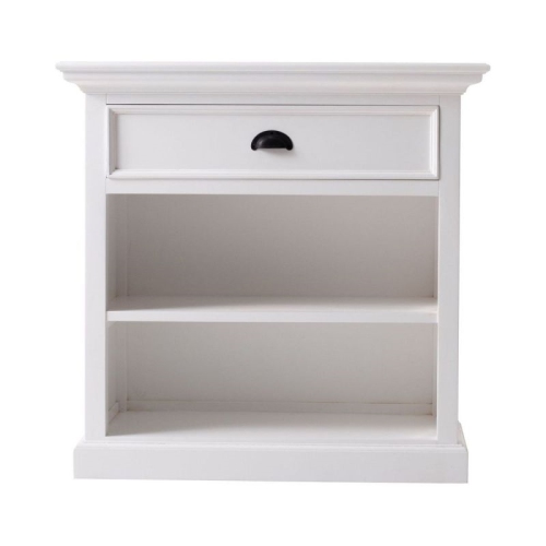 Beaumont Lane 1 Drawer Nightstand in Pure White