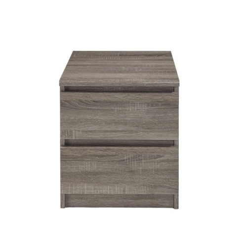 PEMBERLY ROW  2 Drawer Nightstand In Truffle
