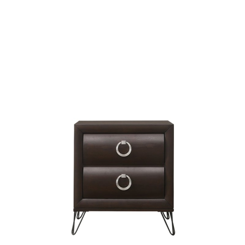ACME Tablita Nightstand in Dark Merlot