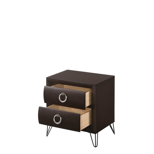 ACME Tablita Nightstand in Dark Merlot