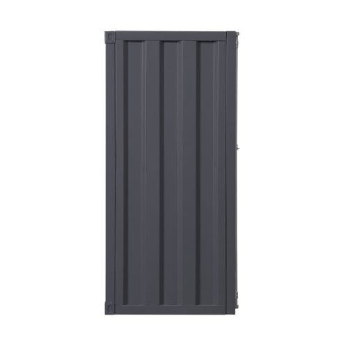 Bowery Hill Cargo Chest with 1 Door in Gunmetal