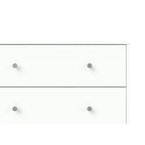 Commode contemporaine à 3 tiroirs Tvilum Portland, blanc