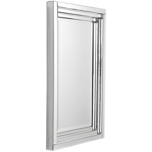 Bowery Hill Contemporary Frameless Vanity Mirror