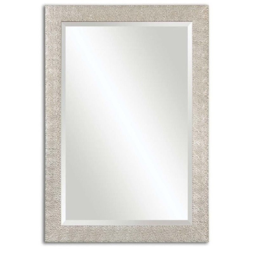 BEAUMONT LANE  Antiqued Silver Mirror