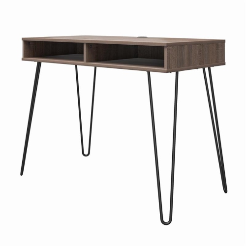 Ameriwood Home Owen Computer Desk with Storage in Weathered Oak | Best ...