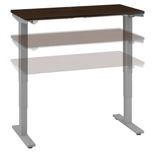 BBF  Move 40 Series 48W Height Adjustable Desk In Mocha Cherry - Engineered Wood