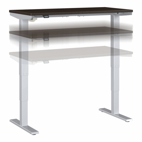 Move 40 Series 48W Height Adjustable Desk in Mocha Cherry - Engineered Wood