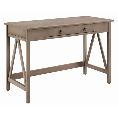 Pemberly Row Rustic Gray Desk