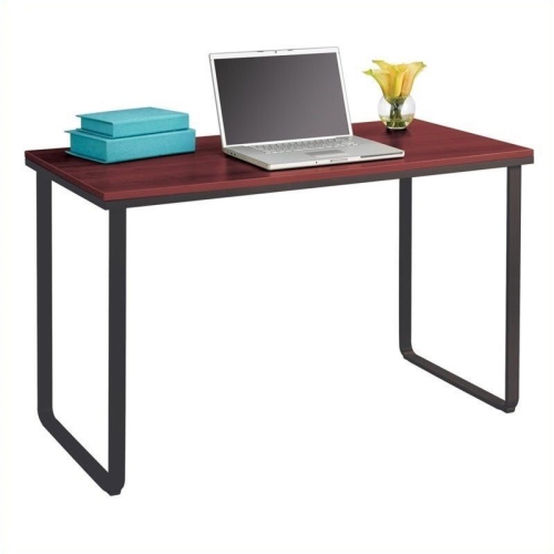 PEMBERLY ROW  Steel Workstation In Cherry And In Black