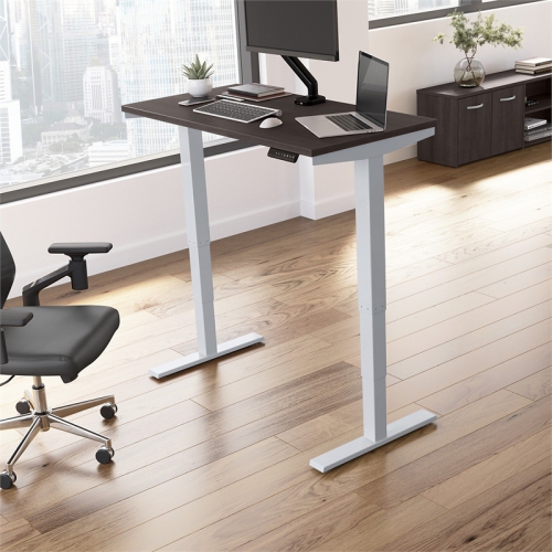 Move 40 Series 48W Height Adjustable Desk in Storm Gray - Engineered Wood
