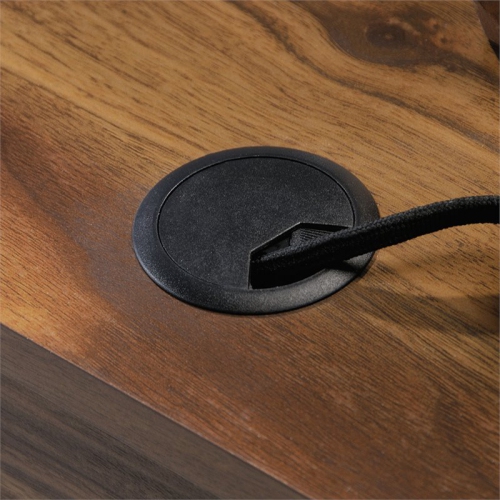 Sauder Clifford Place L Shaped Computer Desk in Grand Walnut