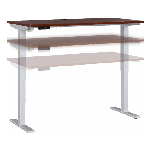 Move 40 Series 60W Height Adjustable Desk in Hansen Cherry - Engineered Wood