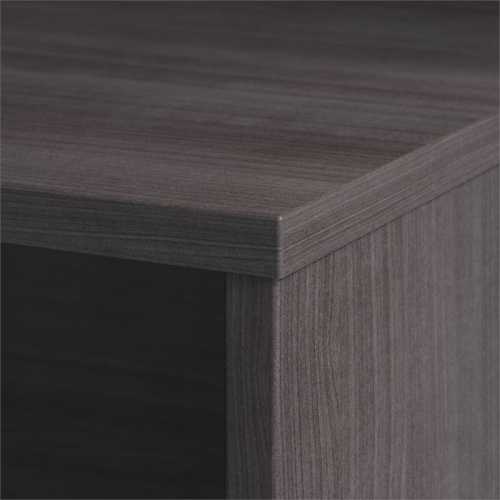 Office 500 72W x 24D Credenza Desk in Storm Gray - Engineered Wood