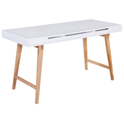 ELLE DCOR  Elle Decor Giselle Writing Desk In French In White